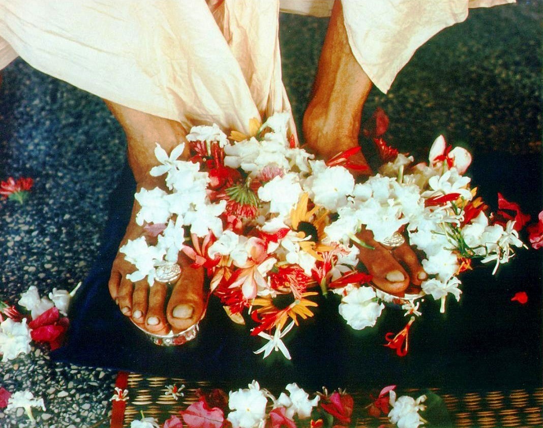 The Lotus Feet of Our Spiritual Master